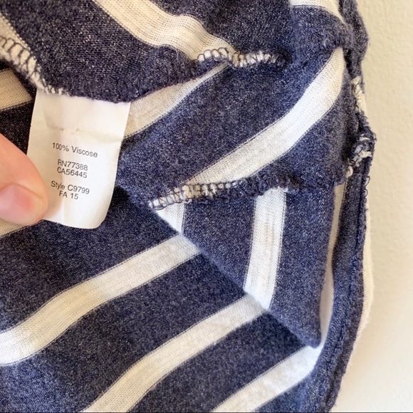 Madewell Anthem Stripe Inset Tank Blue - Picture 6 of 6